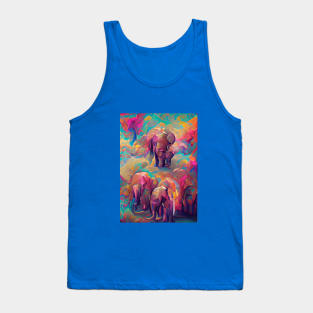 Indian Elephants Tank Top